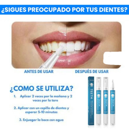 Lápiz Blanqueador de Dientes