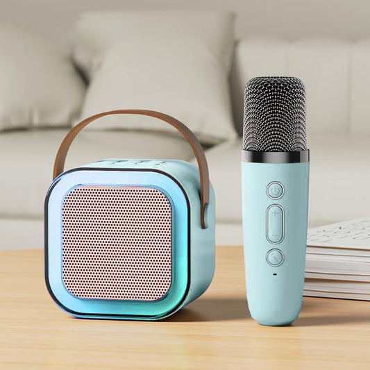 Mini Parlante con Microfóno Karaoke Portátil